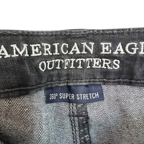 AEO Denim 4 360 super Stretch Skinny Jeans Size 10 - Picture 4 of 8